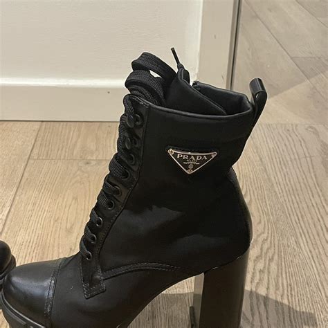 prada boots buy online|prada heeled boots.